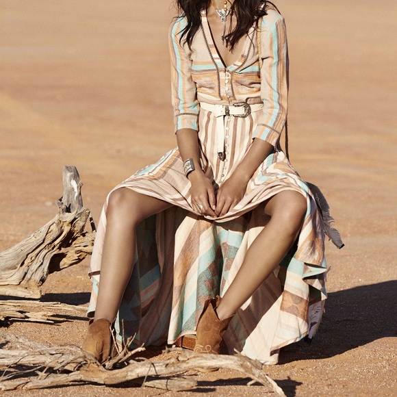 Spell Dresses & Skirts - 🦄 Spell Peyote Dress in Tan